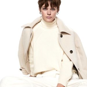 Mango BNWT 100% Cashmere Turtleneck Sweater